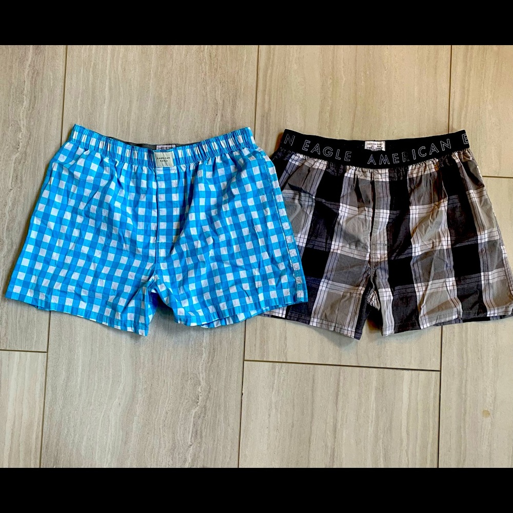 American Eagle boxer shorts!